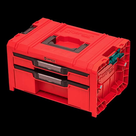 Qbrick System PRO Drawer 2 Toolbox 2.0 Expert RED ULTRA HD Custom Çekmeceli Takım Çantası