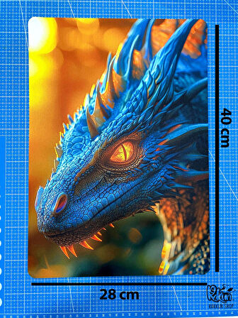 Rakkun Shop - Fantastik Dragon Baskılı Mouse Pad