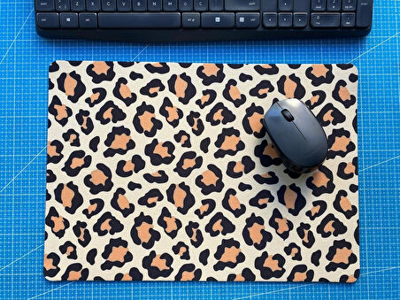 Rakkun Shop - Leopar Desenli Baskılı Mouse Pad