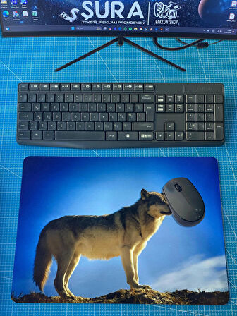 Rakkun Shop - Kurt Baskılı Mouse pad (28x40 cm )