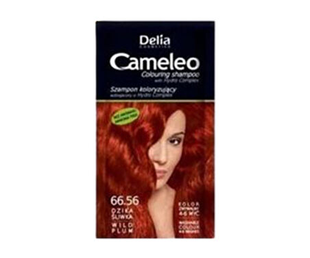 Delia Camelia Saç Renklendirici Şampuan Tek Kullanımlık 66.56 Wild Plum 40 ml