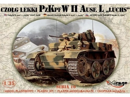 1/35 Pzkpfw II Ausf L Luchs Light Tank Maketi, Mirage 35107