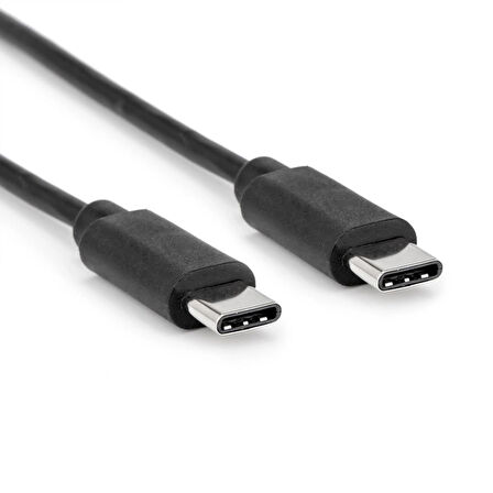 USB-Type C to USB-Type C 1,5 m Hızlı Data-Şarj Kablosu (Siyah)