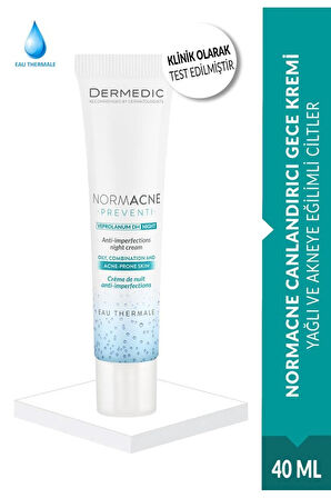 NORMACNE CANLANDIRICI GECE KREMİ 40ML