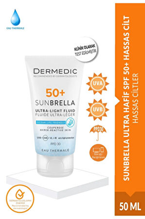 SUNBRELLA ULTRA HAFİF SPF 50+ HASSAS CİLT 40ML