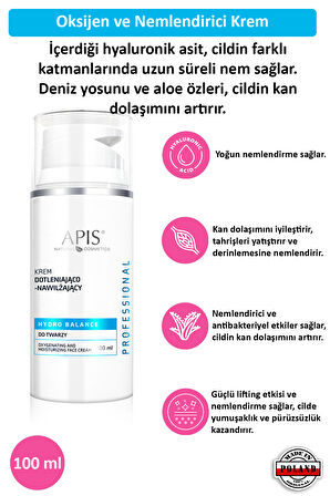 Oksijenlendiren ve Nemlendirici Krem - 100ml