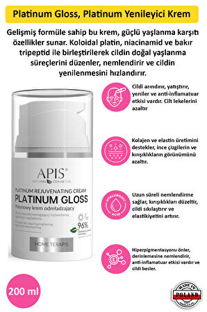 Ev Terapisti Platin Parlak Yenileyici Krem, 50 ml