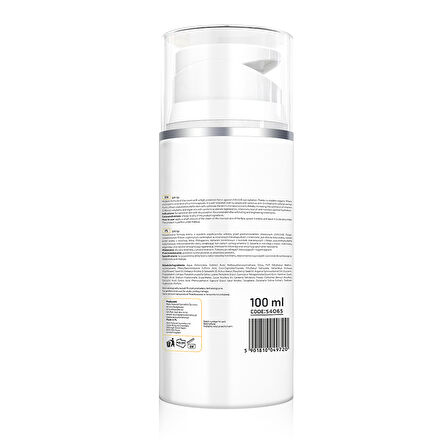 Güneş Koruyucu Yüz Kremi SPF 50 - 100ml