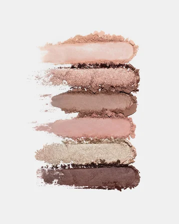 INGLOT PLAYINN Loca Mocca 6’lı Göz Farı Paleti – Kahve & Bej Tonları, Mat ve Işıltılı Bitiş