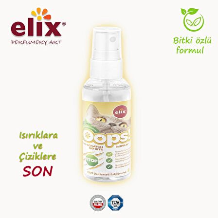 ELIX Bitki Özlü Kedi Kovucu Sprey 75ml.