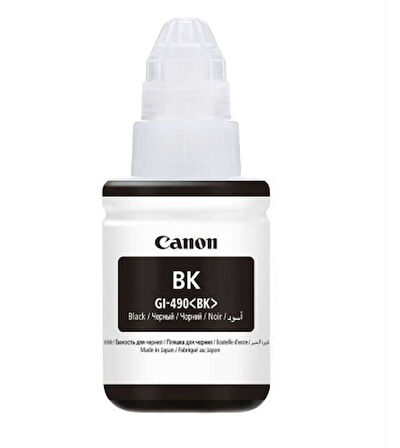 Canon GI-490BK Siyah Orjinal Mürekkep