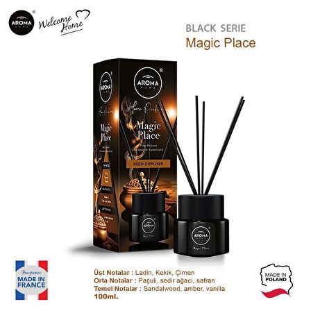 Aroma Home Black Series Likit Koku Magic Place  100ml.