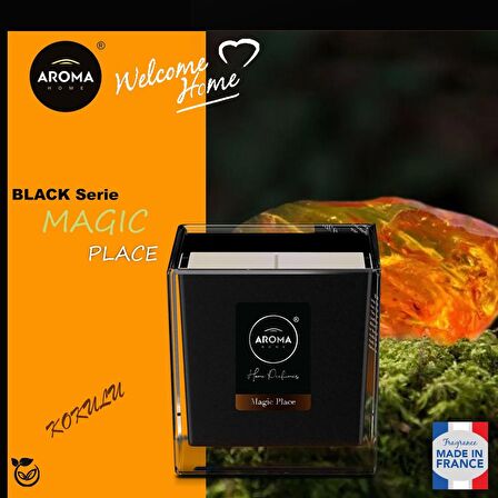 Aroma Home Black Series Kokulu Mum Magic Place  155gr.