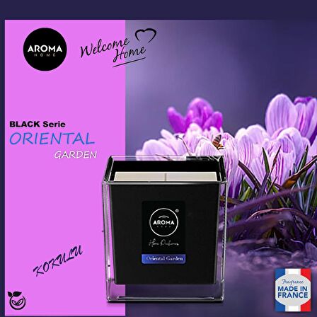 Aroma Home Black Series Kokulu Mum Oriental Garden  155gr.