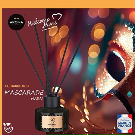 Aroma Home  Elegance Likit Koku Mascarade Masai  50ml.