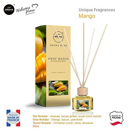 Aroma Home Unique Likit Koku Mango 50ml.