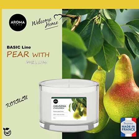 Aroma Basic Line Kokulu Mum Pear with melon  115gr.