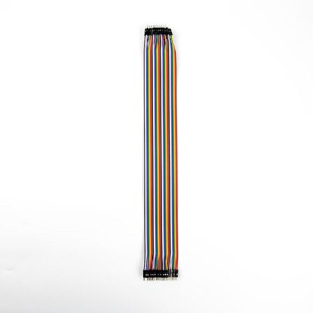 20 Pin 40cm Erkek - Erkek Breadboard Kablosu