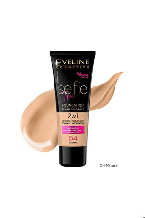 EVELİNE SELFIE TIME FOUNDATION & CONCEALER 04