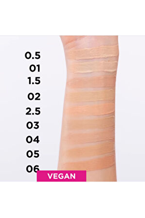 EVELİNE BETTER THAN PERFECT FOUNDATION NO 01 IVORY