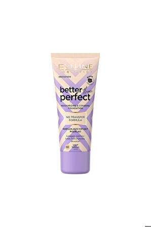 EVELİNE BETTER THAN PERFECT FOUNDATION NO 02 LIGHT