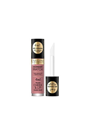 EVELİNE WONDER MATCH 4IN1 CHEEK&LIP N02 4,5ML