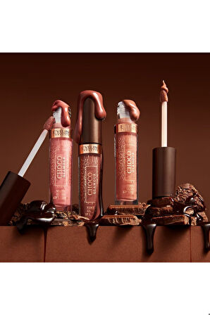 EVELİNE CHOCO GLAMOUR VINYL GLOSS LIP LIQUID N03