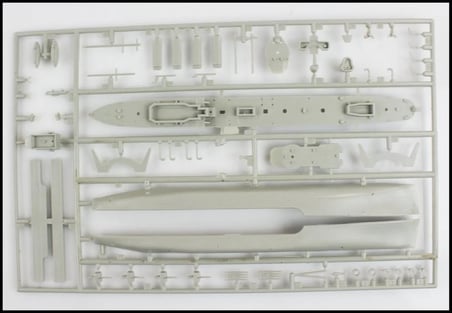 1/500 HMS (Ivanhoe) Zırhlı Gemi Maketi, Mister Craft S099