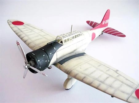 1/72 Aichi Type 99 (Pearl Harbour) Savaş Uçağı Maketi, Mister Craft D005