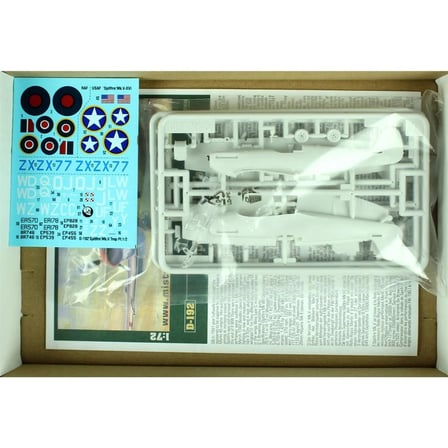 Mistercraft Supermarine Spitfire Mk.Vb Savaş Uçağı Maketi 1/72 Gri