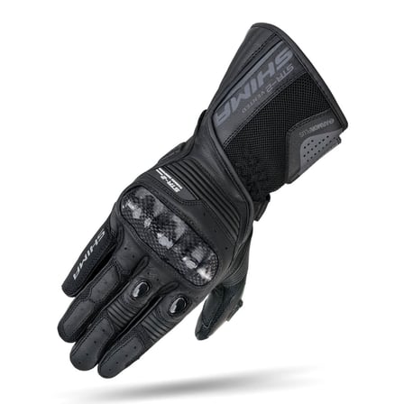 Shima STR-2 Vent Korumalı Motosiklet Eldiveni Siyah
