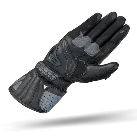 Shima STR-2 Vent Korumalı Motosiklet Eldiveni Siyah