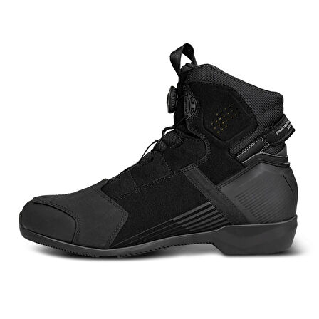 Shima Edge Vent Korumalı Yazlık Kadın Motosiklet Botu Siyah