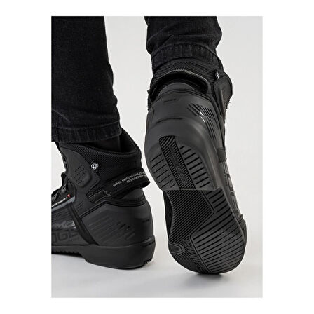 Shima Edge Vent Korumalı Yazlık Kadın Motosiklet Botu Siyah