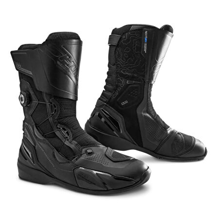 Shima Tenex WP Korumalı Kadın Motosiklet Botu Siyah