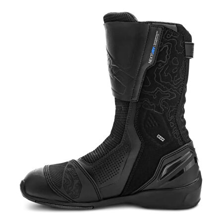 Shima Tenex WP Korumalı Kadın Motosiklet Botu Siyah