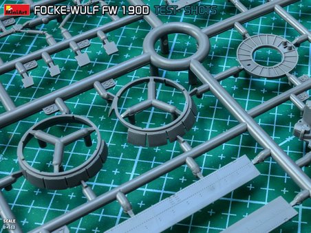 MiniArt 48040 1:48 Focke-Wulf Fw 190D-9. Mimetall Prod. Temel Kit. Jagdgeschwader 301