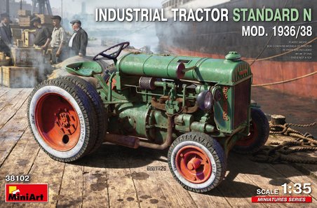 MiniArt 38102 1:35 Endüstriyel Traktör Standard N Modeli 1936-38