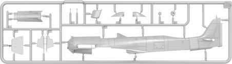 MiniArt 48035 1:48 Focke-Wulf Fw 190D-9 Erken Üretim JG 54 "Grьnherz" Temel Kit