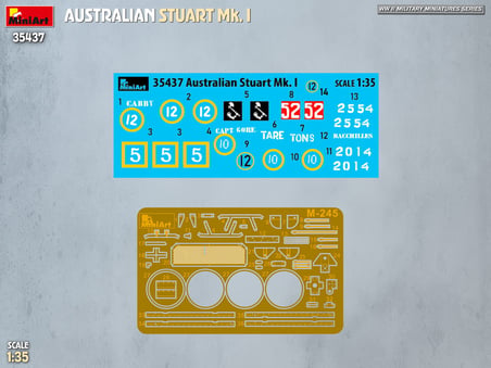 MiniArt 35437 1:35 Avustralya Stuart Mk. I
