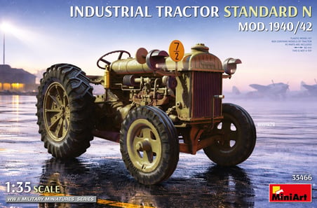 MiniArt 35466 1:35 Standart N Endüstriyel Traktör. Model 1940/42