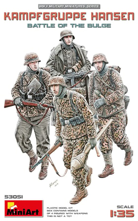 MiniArt 53051 1:35 Savaş Grubu Hansen. Bulge Savaşı