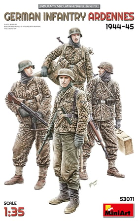 MiniArt 53071 1:35 Alman Piyadeleri Ardennes 1944-45