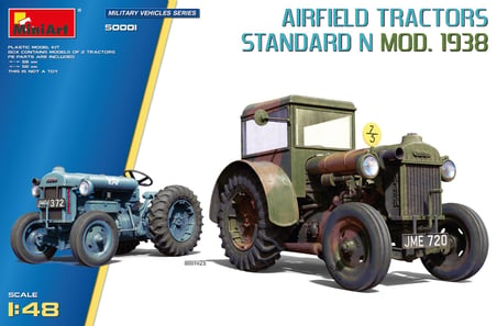 MiniArt 50001 1:48 Havaalanı Traktörleri Standart N Model 1938