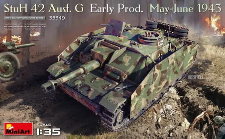 MiniArt 35349 1:35 StuH 42 Ausf. G. Early Prod (Mayıs-Haziran 1943)