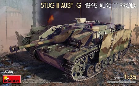MiniArt 35388 1:35 StuG III Ausf G. 1945 Alkett Prod.