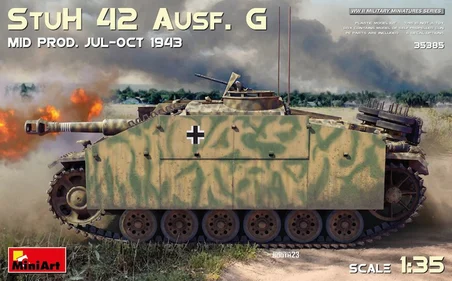 MiniArt 35385 1:35 StuH 42 Ausf. G Ara Üretim (Tem-Ekim 1943)