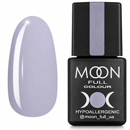 Moon Full Kalıcı Oje Yarı Şeffaf Nude Lila No:10