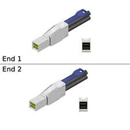 NETAPP X66031A - Netapp 1M MiniSAS HD to MiniSAS HD Cable