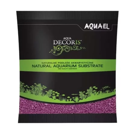 Aquael Gravel Decoris 2-4 MM Fuşya Kum 1 KG